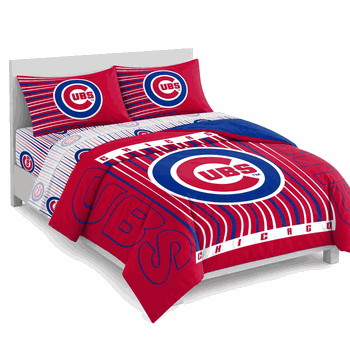 Chicago Cubs Momentum Bed In A Bag Queen