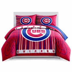Chicago Cubs Momentum Bedding Comforter Set F/Q