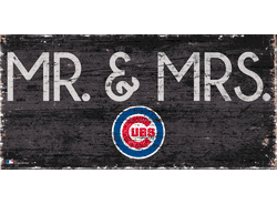 Chicago Cubs Mr. & Mrs. Sign