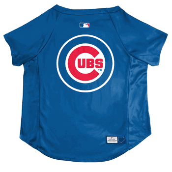 Chicago Cubs Pet Stretch Jersey  - Small