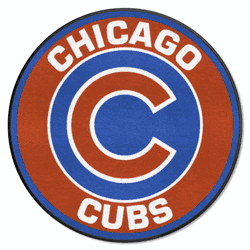 Chicago Cubs Roundel Rug - 27in. Diameter