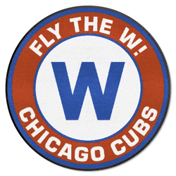 Chicago Cubs Roundel Rug - 27in. Diameter