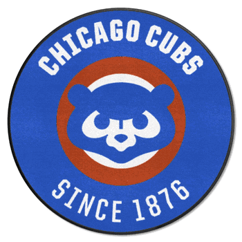 Chicago Cubs Roundel Rug - 27in. Diameter1990