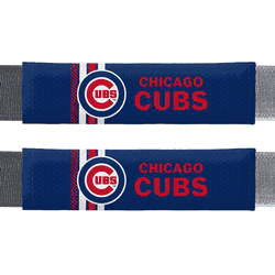 Chicago Cubs Seat Belt Pads Rally Design CO