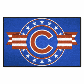 Chicago Cubs Starter Mat Accent Rug - 19in. x 30in. Patriotic Starter Mat