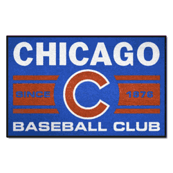 Chicago Cubs Starter Mat Accent Rug - 19in. x 30in., Uniform Design