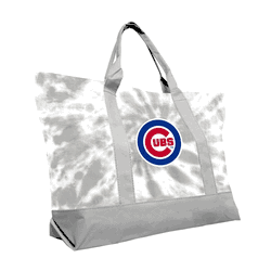 Chicago Cubs Tie Dye Dot Tote