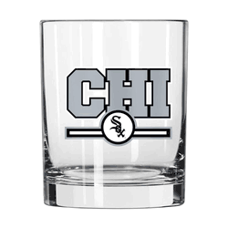 Chicago White Sox 14oz Letterman Rocks Glass