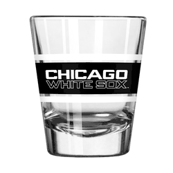 Chicago White Sox 2oz Stripe Shot Glass