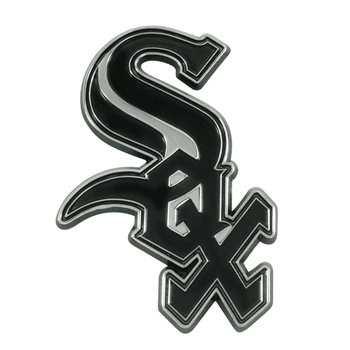 Chicago White Sox 3D Chrome Metal Emblem