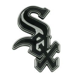 Chicago White Sox 3D Chrome Metal Emblem