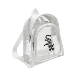 Chicago White Sox 3D Logo Clear Mini Backpack