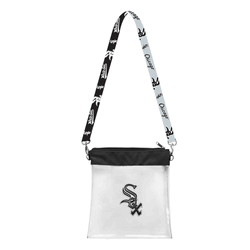 Chicago White Sox 3D Logo Clear Satchelette