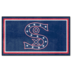 Chicago White Sox 3ft. x 5ft. Plush Area Rug - Retro Collection