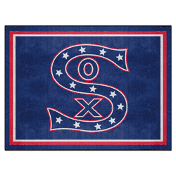 Chicago White Sox 8ft. x 10 ft. Plush Area Rug - Retro Collection