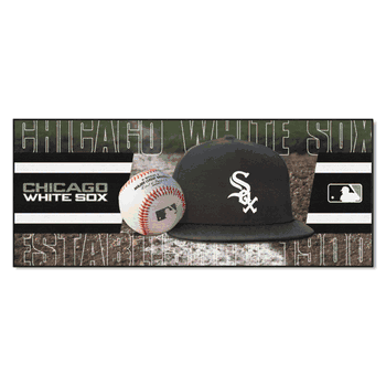 Chicago White Sox Baseball Runner Rug - 30in. x 72in.