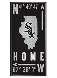 Chicago White Sox Coordinate 6x12 Sign