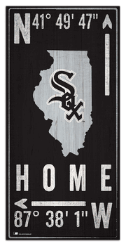 Chicago White Sox Coordinate 6x12 Sign