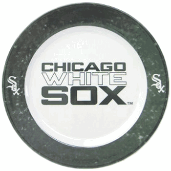 Chicago White Sox Dinner Plate Set 4 Piece CO