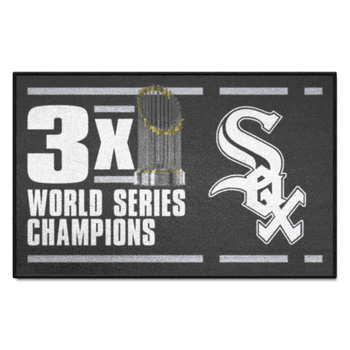 Chicago White Sox Dynasty Starter Mat Accent Rug - 19in. x 30in.