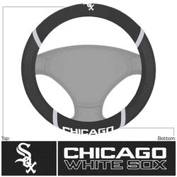 Chicago White Sox Embroidered Steering Wheel Cover
