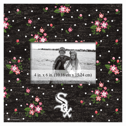 Chicago White Sox Floral 10x10 Frame