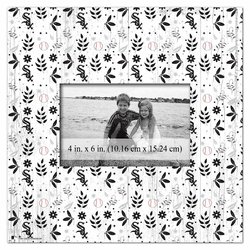 Chicago White Sox Floral Pattern 10x10 Frame