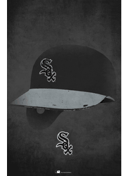 Chicago White Sox Ghost Helmet 17x26
