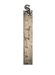 Chicago White Sox Growth Chart Sign 6x36