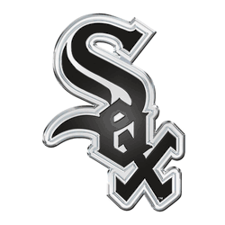 Chicago White Sox Heavy Duty Aluminum Embossed Color Emblem