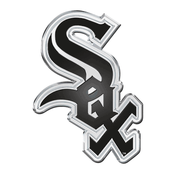Chicago White Sox Heavy Duty Aluminum Embossed Color Emblem