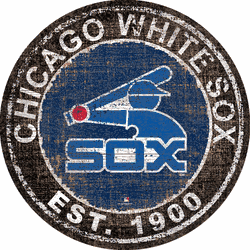Chicago White Sox Heritage Logo Round Sign