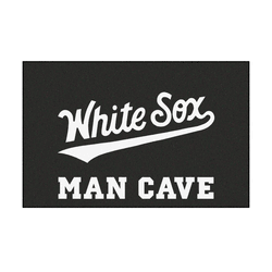 Chicago White Sox Man Cave Starter Mat Accent Rug - 19in. x 30in.