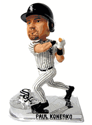 Chicago White Sox Paul Konerko Forever Collectibles Platinum Bobble Head