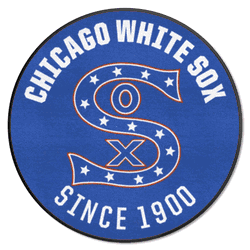 Chicago White Sox Roundel Rug - 27in. Diameter1982