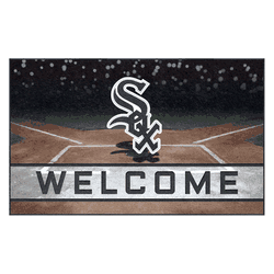 Chicago White Sox Rubber Door Mat - 18in. x 30in.