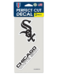 Chicago White Sox Set of 2 Die Cut Decals