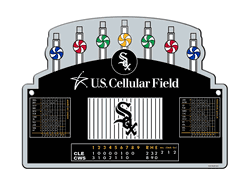 Chicago White Sox Sign 12x18 Plastic US Cellular Field CO