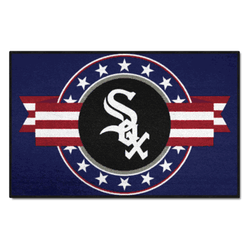 Chicago White Sox Starter Mat Accent Rug - 19in. x 30in. Patriotic Starter Mat