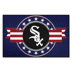 Chicago White Sox Starter Mat Accent Rug - 19in. x 30in. Patriotic Starter Mat