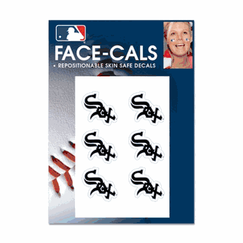 Chicago White Sox Tattoo Face Cals