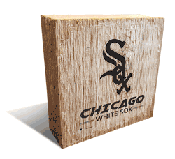 Chicago White Sox Team Logo Block 6X6