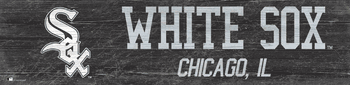Chicago White Sox Team Name 6x24 Sign