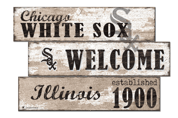 Chicago White Sox Welcome 3 Plank