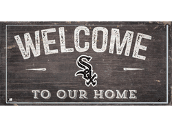 Chicago White Sox Welcome Distressed Sign