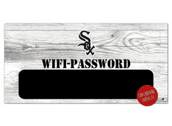 Chicago White Sox Wifi Password 6x12 Sign
