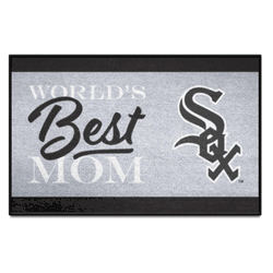 Chicago White Sox World's Best Mom Starter Mat Accent Rug - 19in. x 30in.