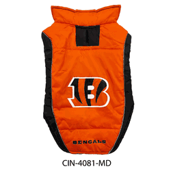 Cincinatti Bengals Puffer Vest - Medium