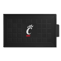 Cincinnati Bearcats Heavy Duty Vinyl Medallion Door Mat - 19.5in. x 31in.