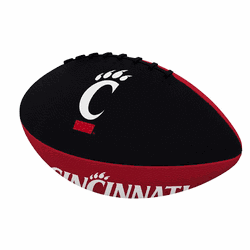 Cincinnati Bearcats Pinwheel Junior Size Rubber Football